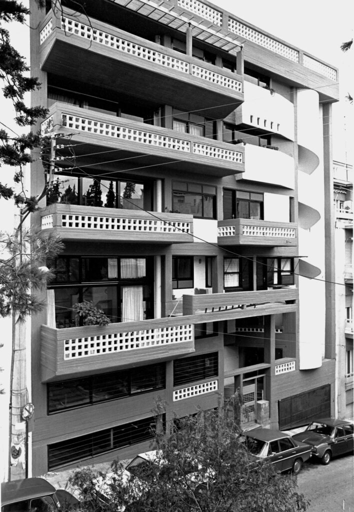 Apartment building on Em. Benaki street