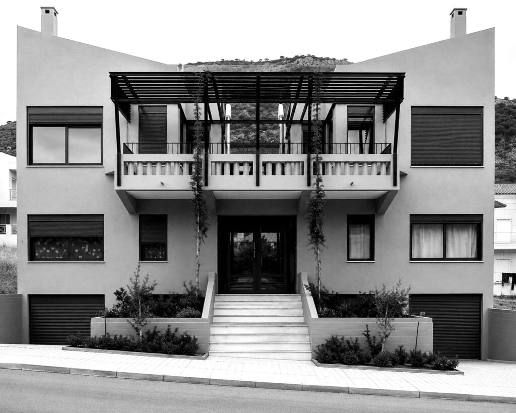 Twin houses in Voula
